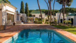Piscina de Villa El Rincón Marbella